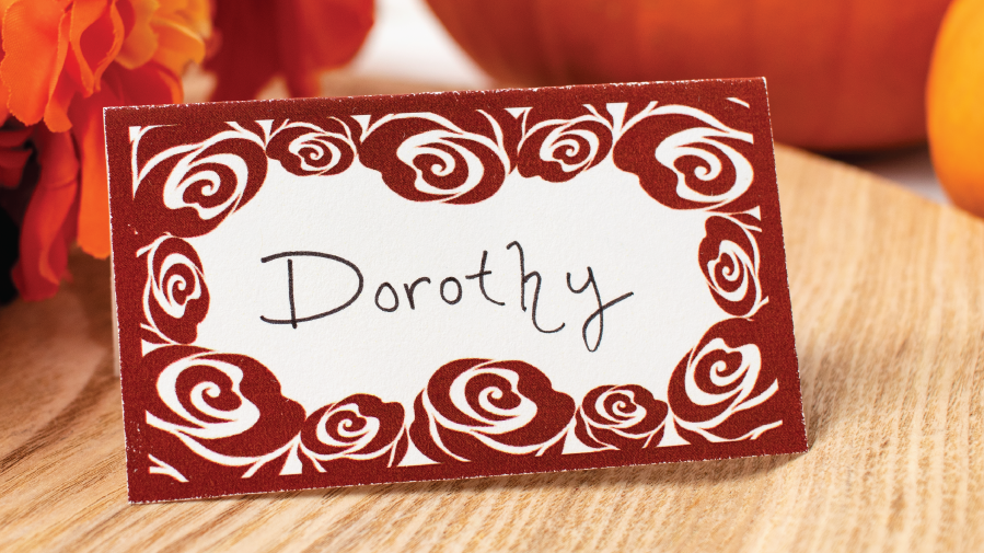 Thanksgiving Place Cards