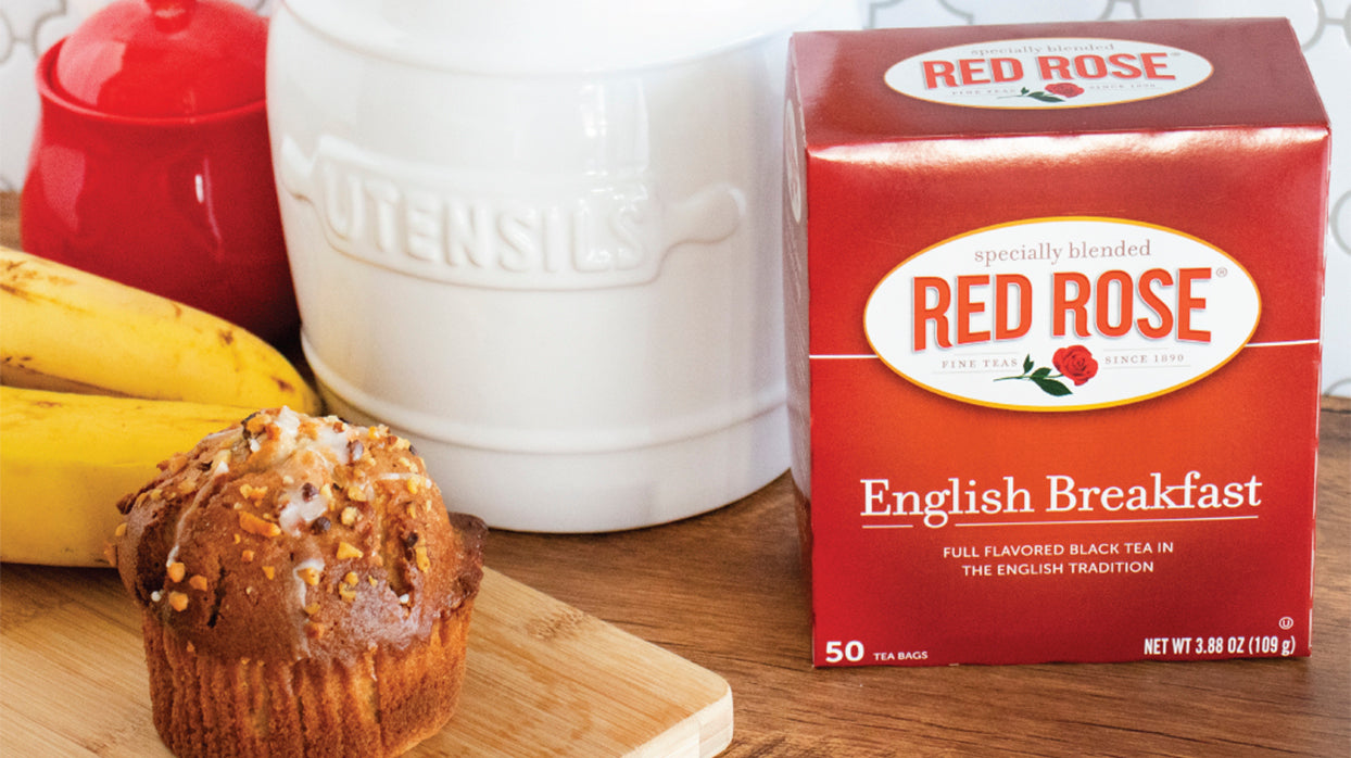 Black Tea Banana Muffins