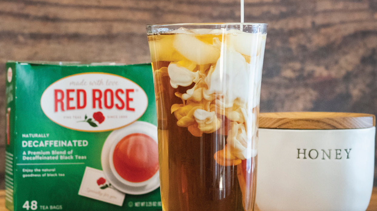 The Perfect Iced Tea Latte