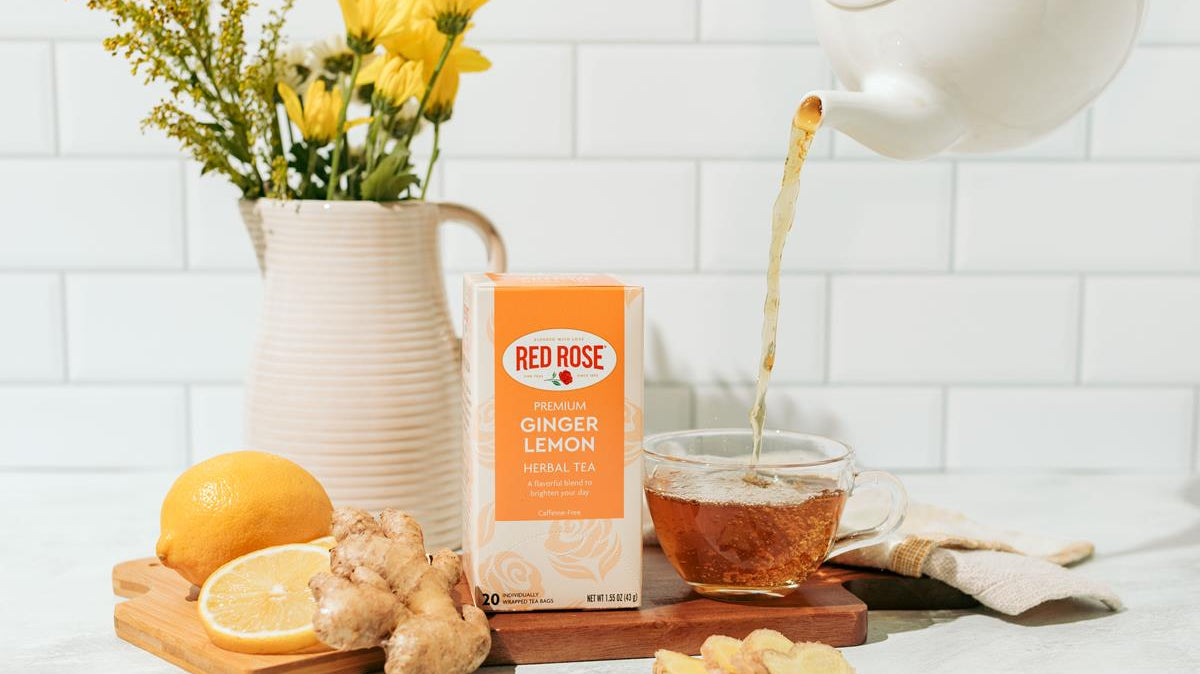 ginger lemon tea, lemon ginger tea