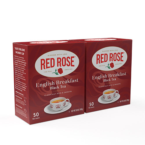 Red Rose English Breakfast Tea - 50ct
