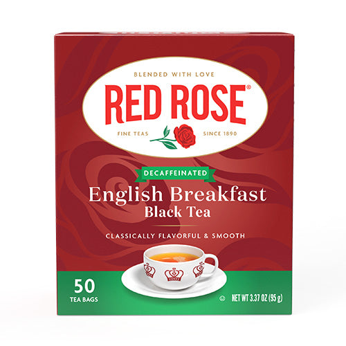 Red Rose Decaf English Breakfast Tea