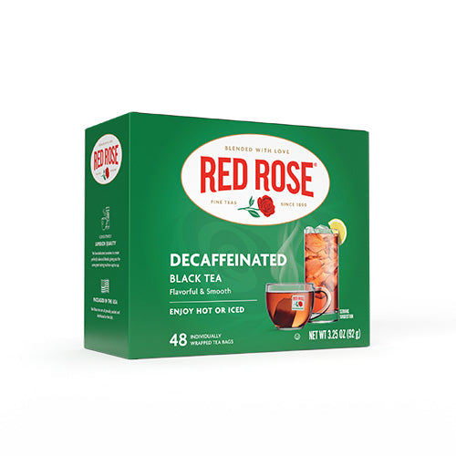 Red Rose Decaf Black Tea - 48ct - 6 pack