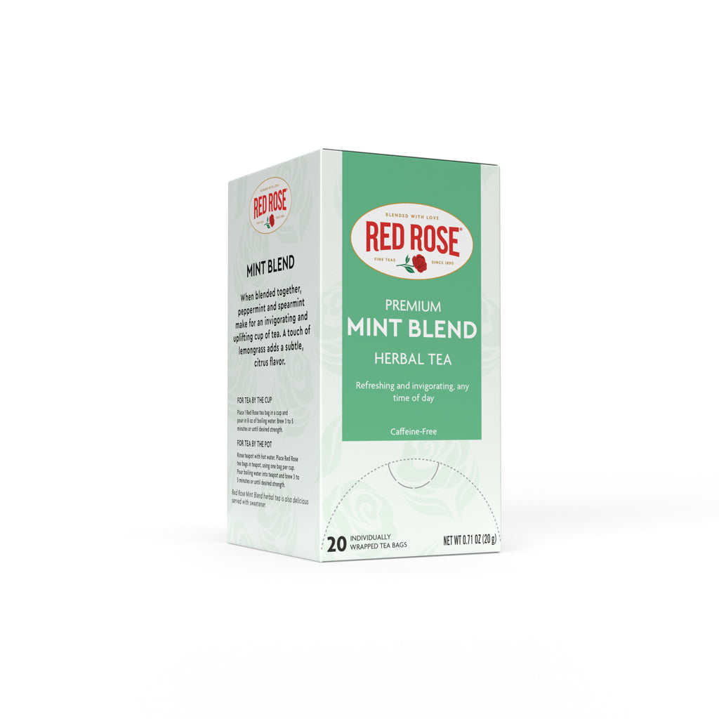 Red Rose Mint Blend Herbal Tea