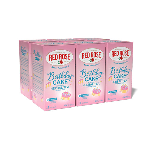 Red Rose Sweet Temptations: Birthday Cake case of 6