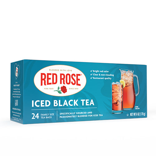 Red Rose Iced Tea 24 Tea Bags Red Rose Tea