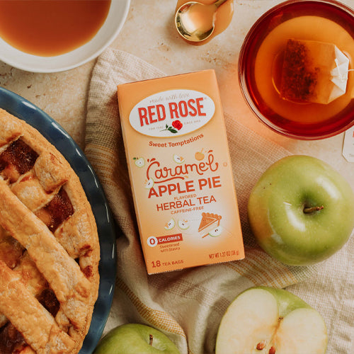 Red Rose Caramel Apple Pie Herbal Tea
