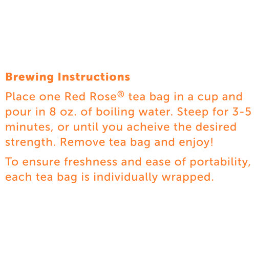 Red Rose Turmeric Orange Tea Directions to Use