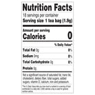 Red Rose Sugar Cookie Tea Nutrition Facts