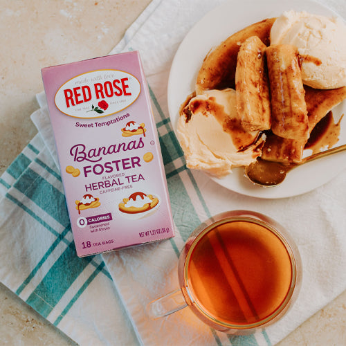 Red Rose Bananas Foster Tea