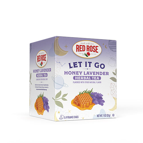 Red Rose "Let It Go" Honey Lavender Herbal Tea