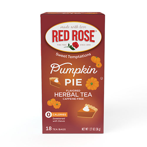 Red Rose Sweet Temptations Sugar Free Pumpkin Pie Tea