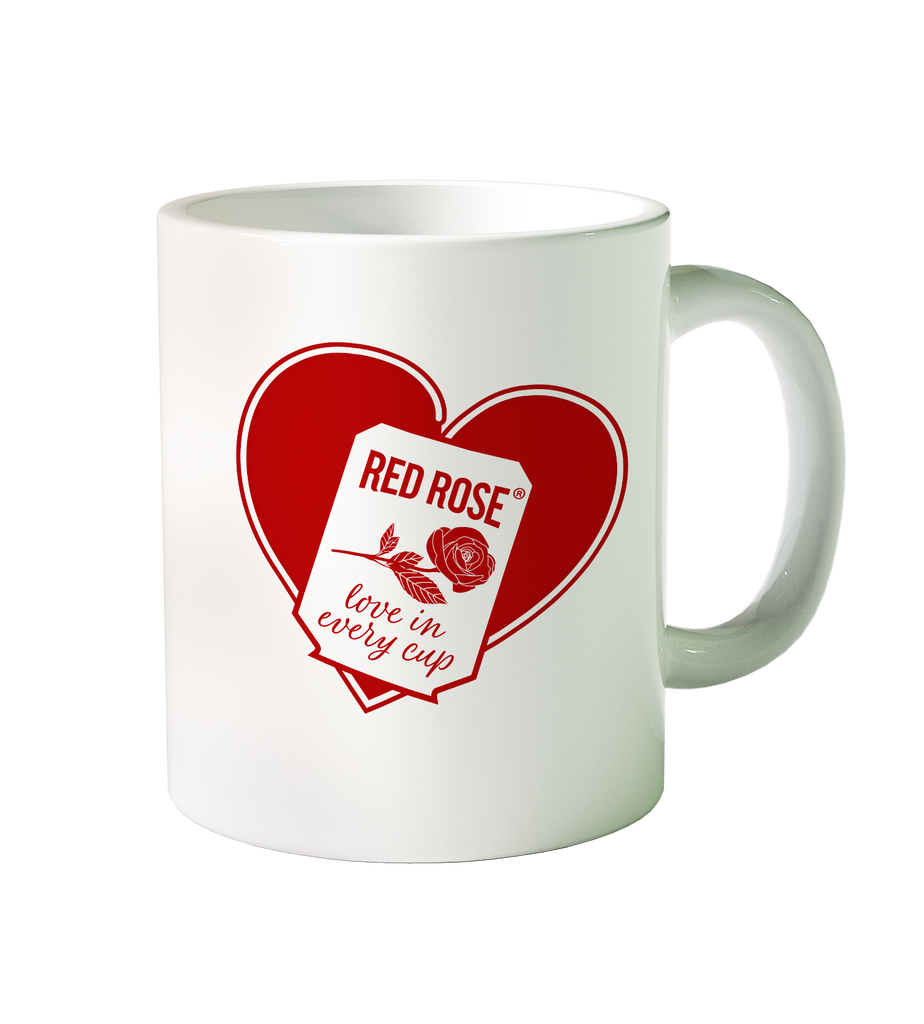Red Rose Tea Mug