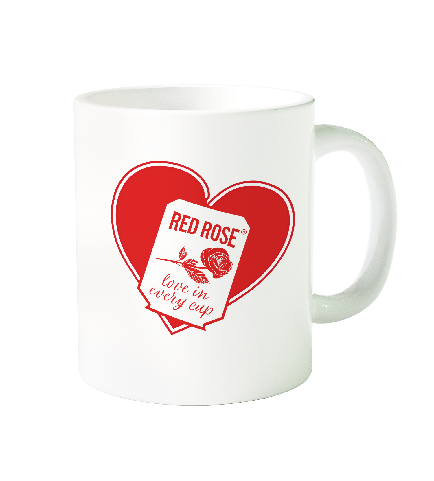 Red Rose Mug