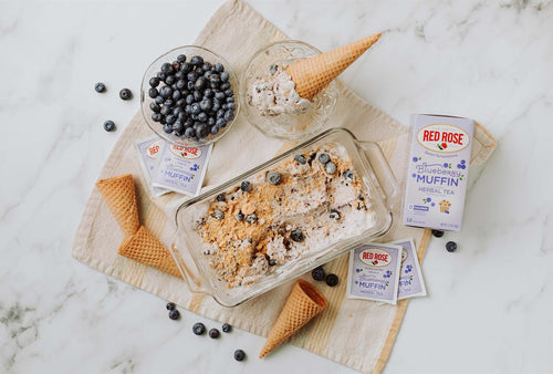 blueberry ice cream, no churn ice cream