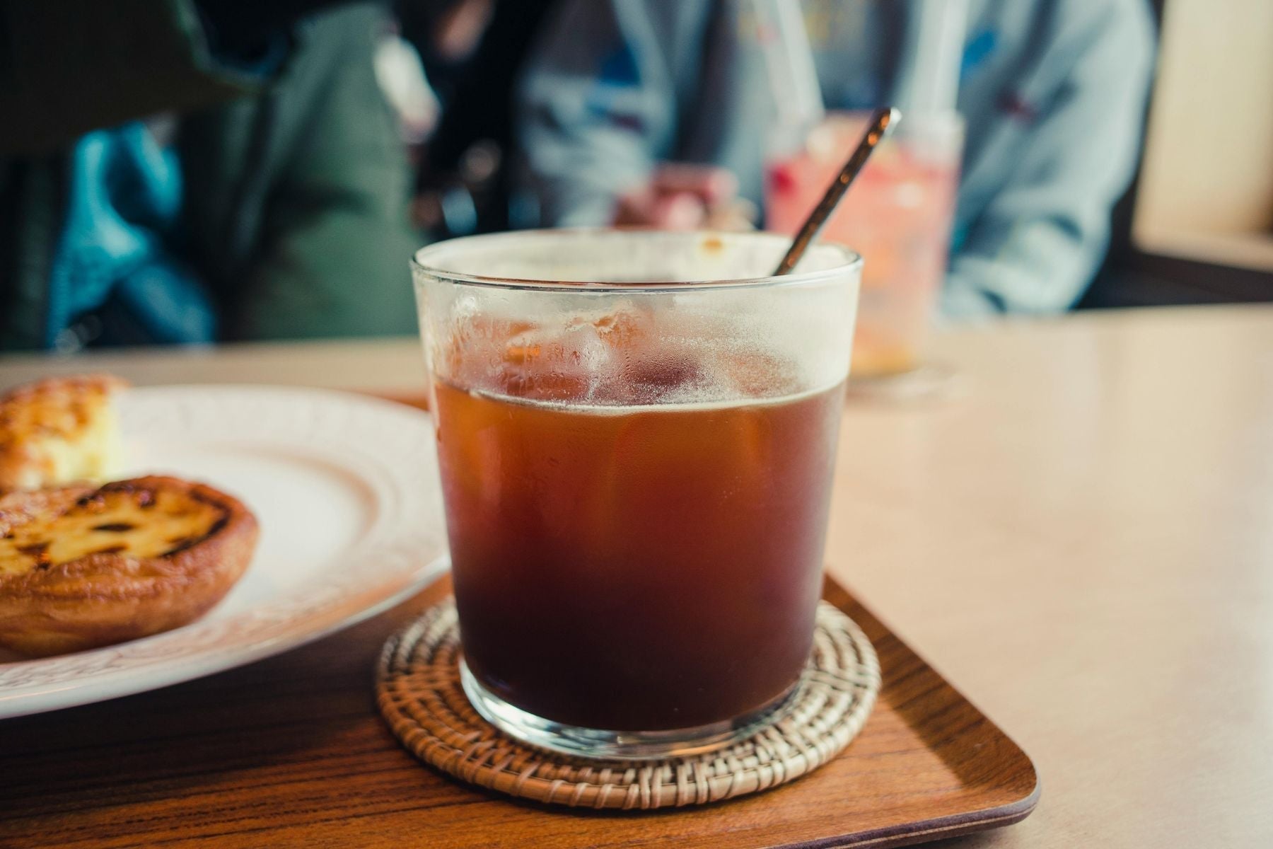 A glass of English Breakfast Iced Tea