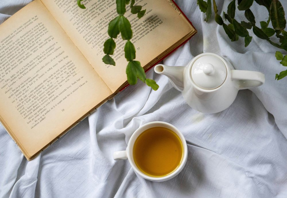 green tea leaves, green tea caffeine content