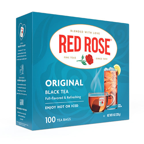 Red Rose Original Black Tea - 100ct Black Tea Bags - Non-Envelope
