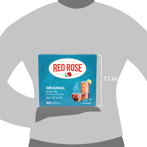 Red Rose Original Black Tea 100ct – 6 pack - Envelope