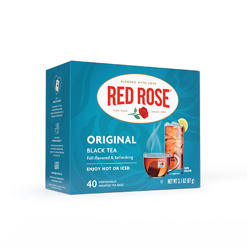 Red Rose Original Black Tea - 40ct Black Tea Bags