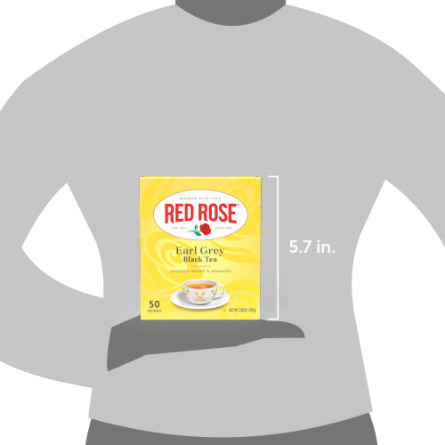 Red Rose Earl Grey Tea Bags scale
