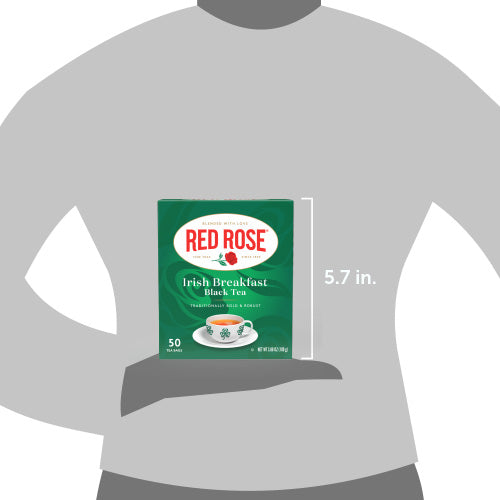 Red Rose Irish Breakfast Tea scale