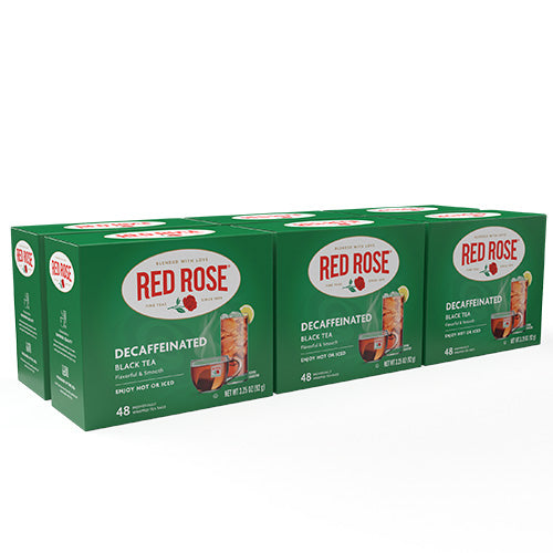 Red Rose Decaf Black Tea - 48ct - 6 pack