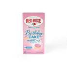 Red Rose Sweet Temptations: Birthday Cake carton, front view
