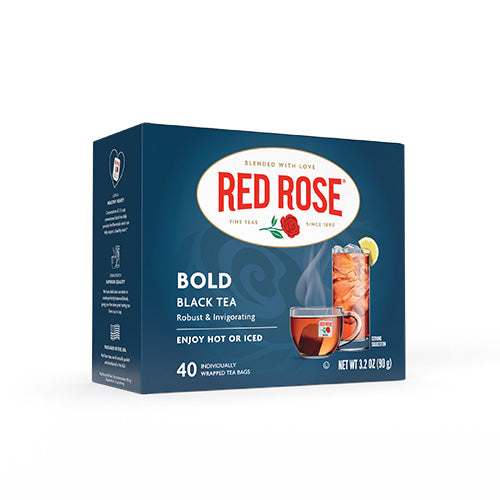 Red Rose Bold Tea | Black Tea 40ct – Red Rose Tea
