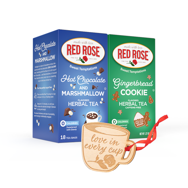 Red Rose Sweet Temptations Ornament Bundle – Red Rose Tea