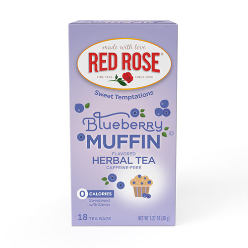 Red Rose Blueberry Muffin Tea