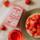 Red Rose Strawberry Cheesecake Tea