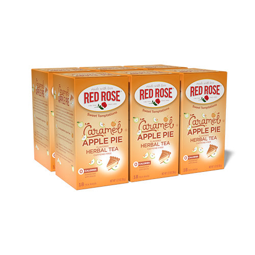 Red Rose Caramel Apple Pie Tea 6 pack