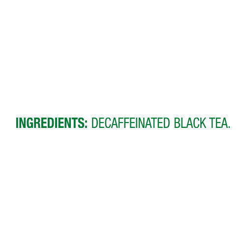 Red Rose Decaf Black Tea Single Serve Cups Ingredients