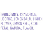 Red Rose Sweet Chamomile Herbal Tea Ingredients