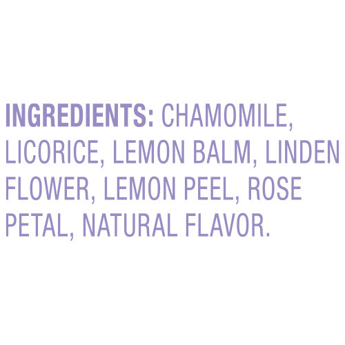 Red Rose Sweet Chamomile Herbal Tea Ingredients