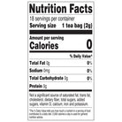 Red Rose Ginger Lemon Herbal Tea Nutrition Facts