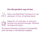 Red Rose Bananas Foster Tea Directions to Use