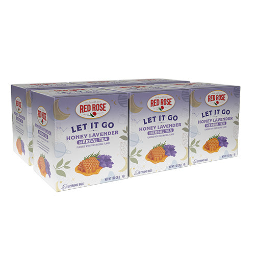 Red Rose "Let It Go" Honey Lavender Herbal Tea