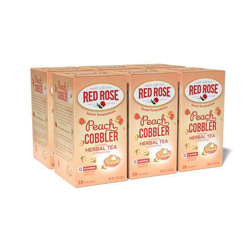 Red Rose Sweet Temptations Peach Cobbler pack of 6