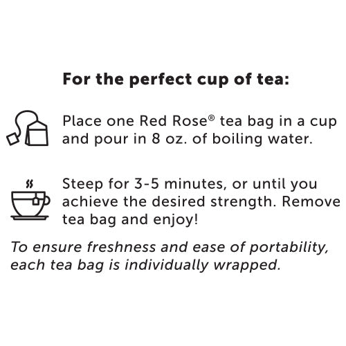 Red Rose Sweet Temptations Sugar Free Pumpkin Pie Tea Directions to Use
