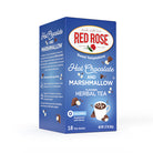 Red Rose Hot Chocolate with Marshmallow Tea