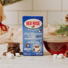 Red Rose Hot Chocolate with Marshmallow Tea