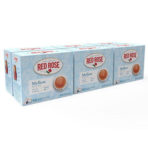 Red Rose Mellow Tea Pack of 6