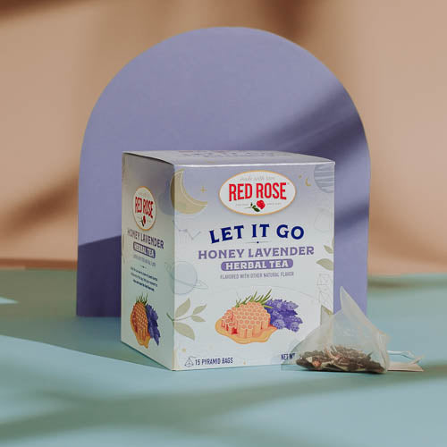 Red Rose "Let It Go" Honey Lavender Herbal Tea